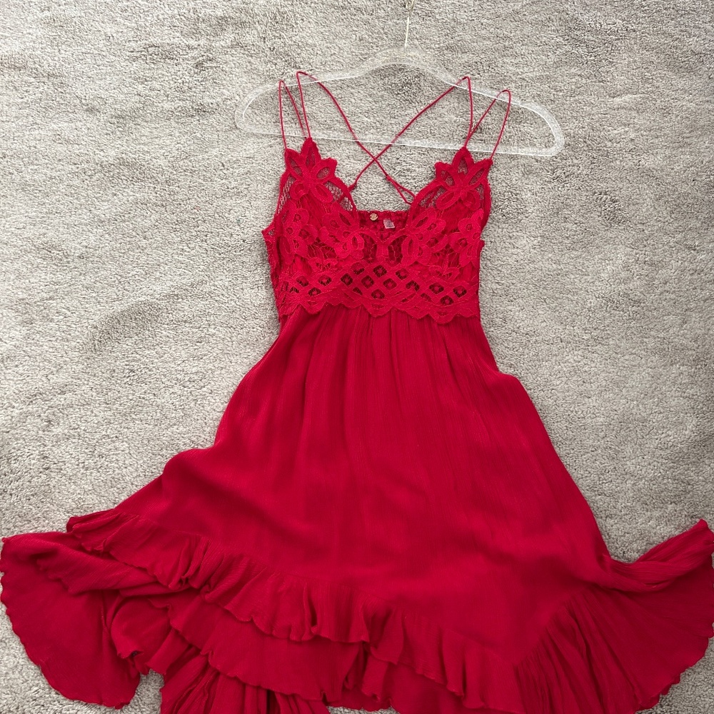 Free People red dress